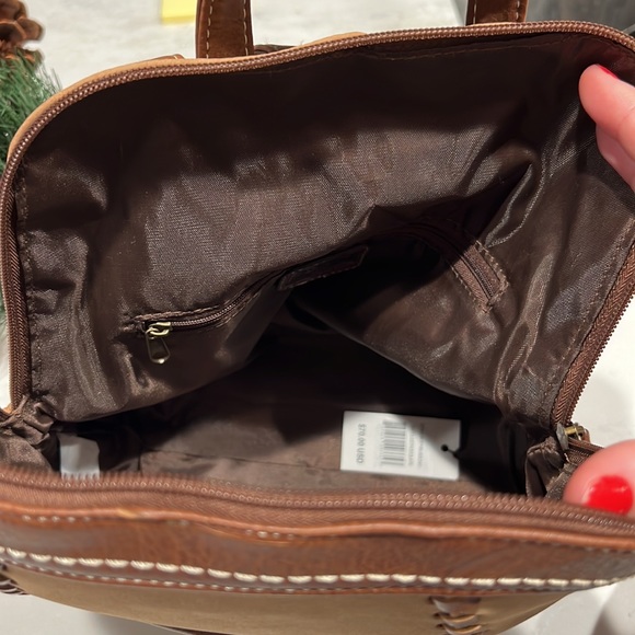 Born O Concept Leather Backpack - Picture 3 of 3